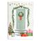 Stupell Industries Christmas Presents Wreath Doorstep Wall Plaque Art